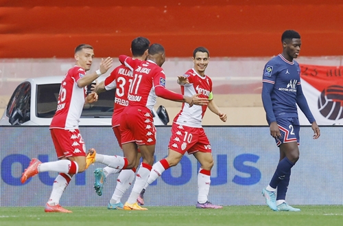 PSG thua muối mặt trước Monaco tại Ligue 1

